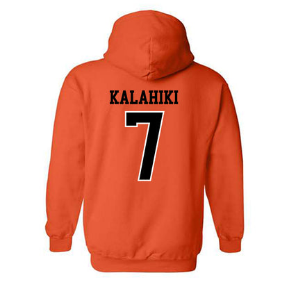 Oregon State - NCAA Football : Kahanu Kalahiki - Classic Shersey Hooded Sweatshirt-1
