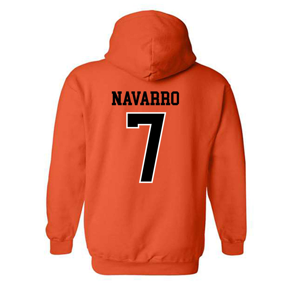 Oregon State - NCAA Women's Basketball : Lucia Navarro - Classic Shersey Hooded Sweatshirt-1