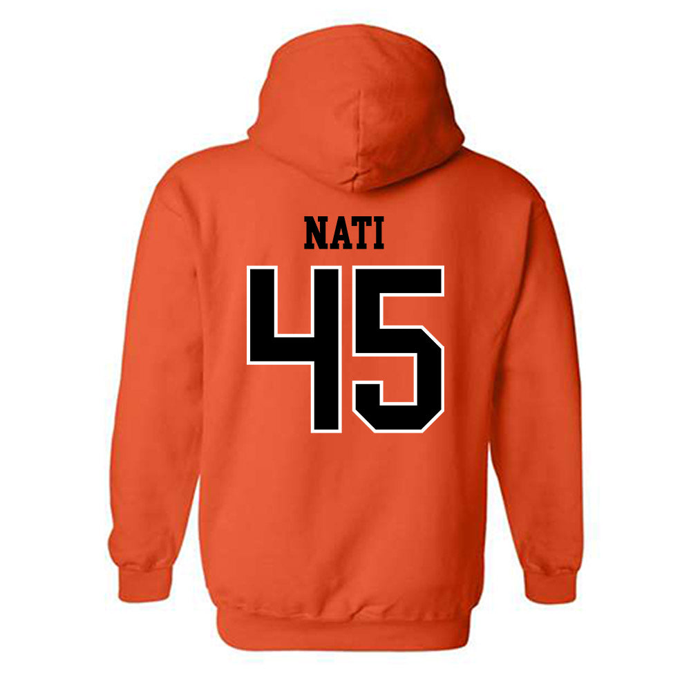 Oregon State - NCAA Baseball : Joshua Nati - Classic Shersey Hooded Sweatshirt-1