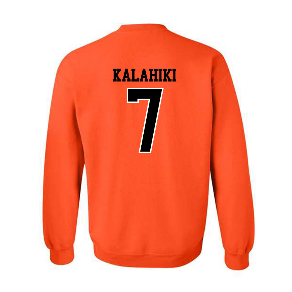 Oregon State - NCAA Football : Kahanu Kalahiki - Classic Shersey Crewneck Sweatshirt-1