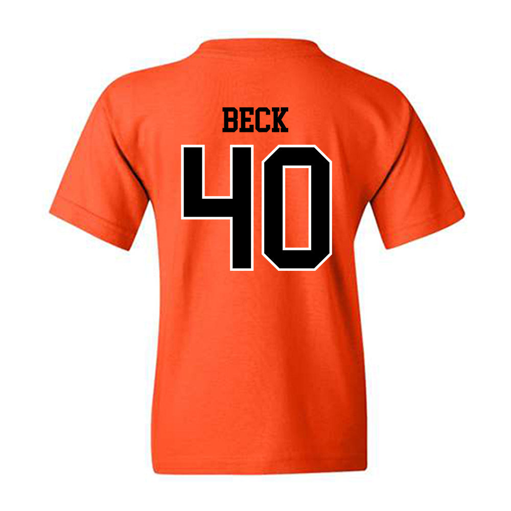 Oregon State - NCAA Baseball : Kameron Beck - Classic Shersey Youth T-Shirt-1