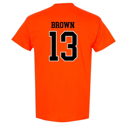 Oregon State - NCAA Football : Jeremiah Brown - Classic Shersey T-Shirt-1