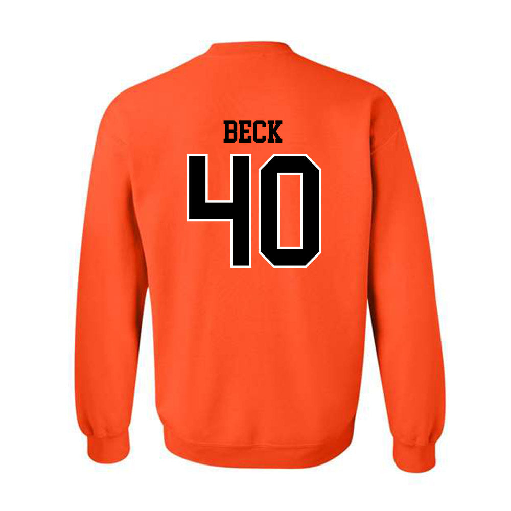 Oregon State - NCAA Baseball : Kameron Beck - Classic Shersey Crewneck Sweatshirt-1