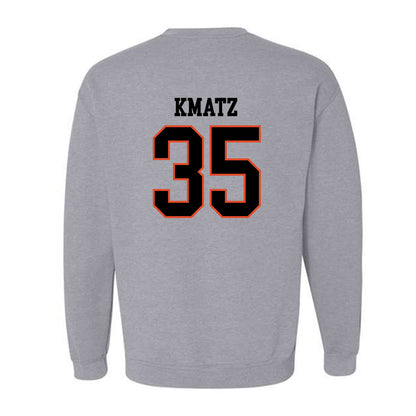 Oregon State - NCAA Baseball : Zach Kmatz - Classic Shersey Crewneck Sweatshirt-1