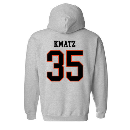 Oregon State - NCAA Baseball : Zach Kmatz - Classic Shersey Hooded Sweatshirt-1