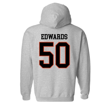 Oregon State - NCAA Baseball : Zach Edwards - Classic Shersey Hooded Sweatshirt-1