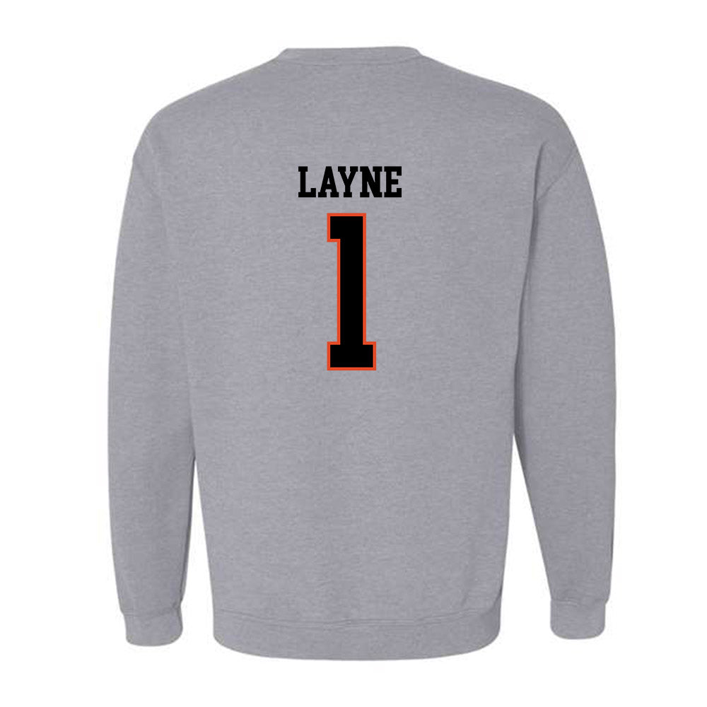 Oregon State - NCAA Football : Dylan Layne - Classic Shersey Crewneck Sweatshirt-1