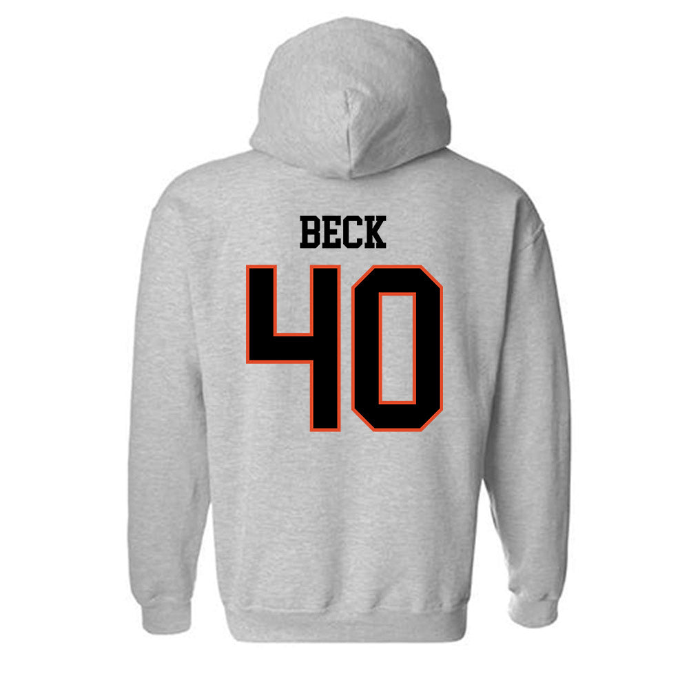 Oregon State - NCAA Baseball : Kameron Beck - Classic Shersey Hooded Sweatshirt-1