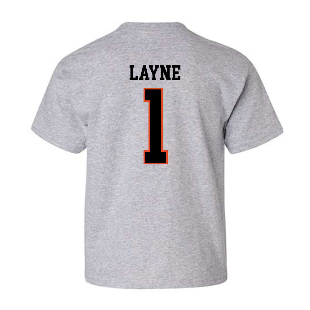 Oregon State - NCAA Football : Dylan Layne - Classic Shersey Youth T-Shirt-1