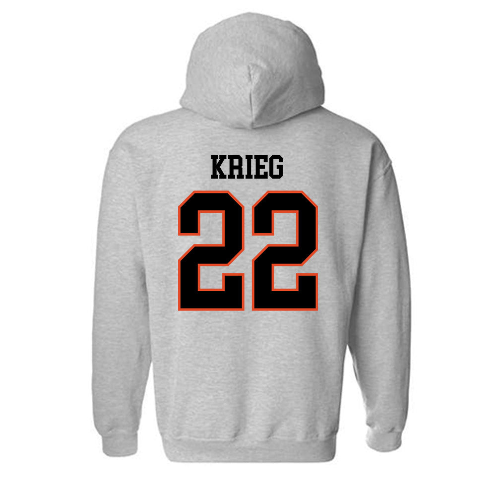 Oregon State - NCAA Baseball : Jacob Krieg - Classic Shersey Hooded Sweatshirt-1