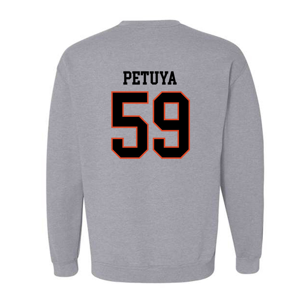Oregon State - NCAA Football : Frankie Petuya - Classic Shersey Crewneck Sweatshirt-1
