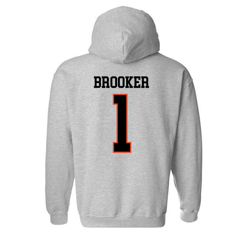 Oregon State - NCAA Women's Soccer : Libby Brooker - Classic Shersey Hooded Sweatshirt-1