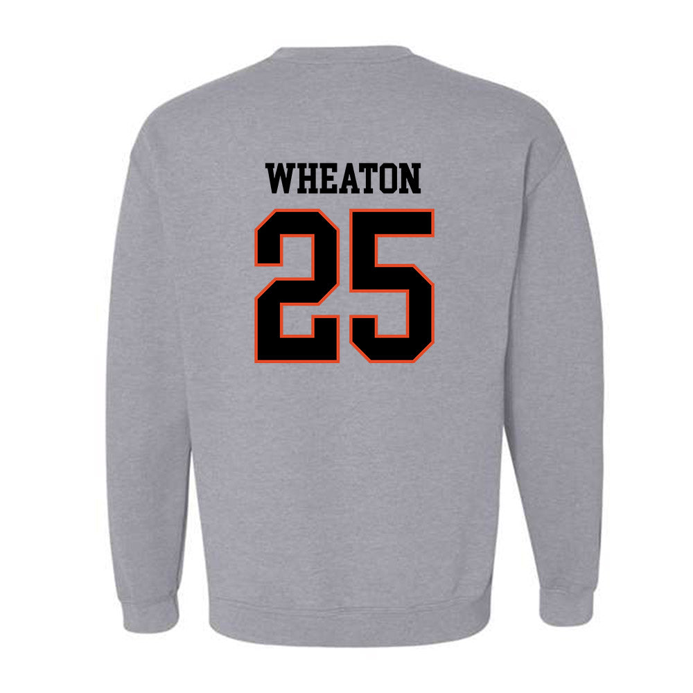 Oregon State - NCAA Football : Kai Wheaton - Classic Shersey Crewneck Sweatshirt-1