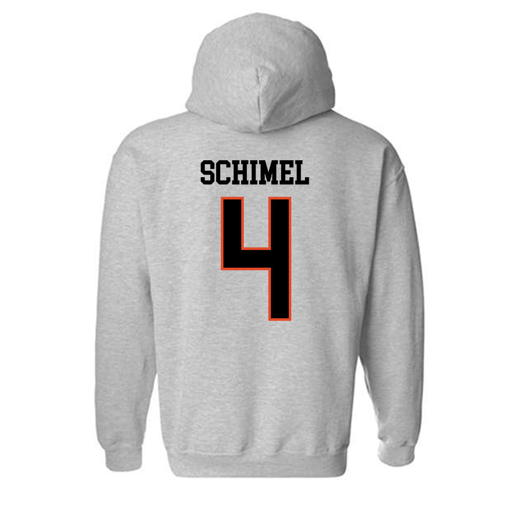 Oregon State - NCAA Women's Basketball : Ally Schimel - Classic Shersey Hooded Sweatshirt-1