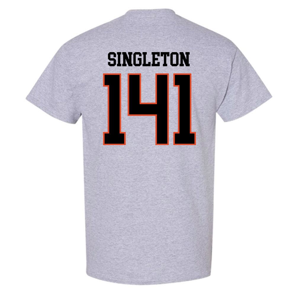 Oregon State - NCAA Wrestling : Nash Singleton - Classic Shersey T-Shirt-1