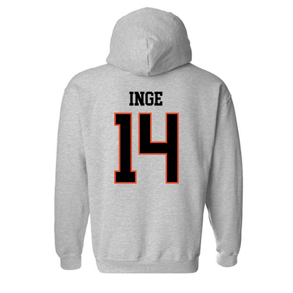 Oregon State - NCAA Baseball : Tyler Inge - Classic Shersey Hooded Sweatshirt-1