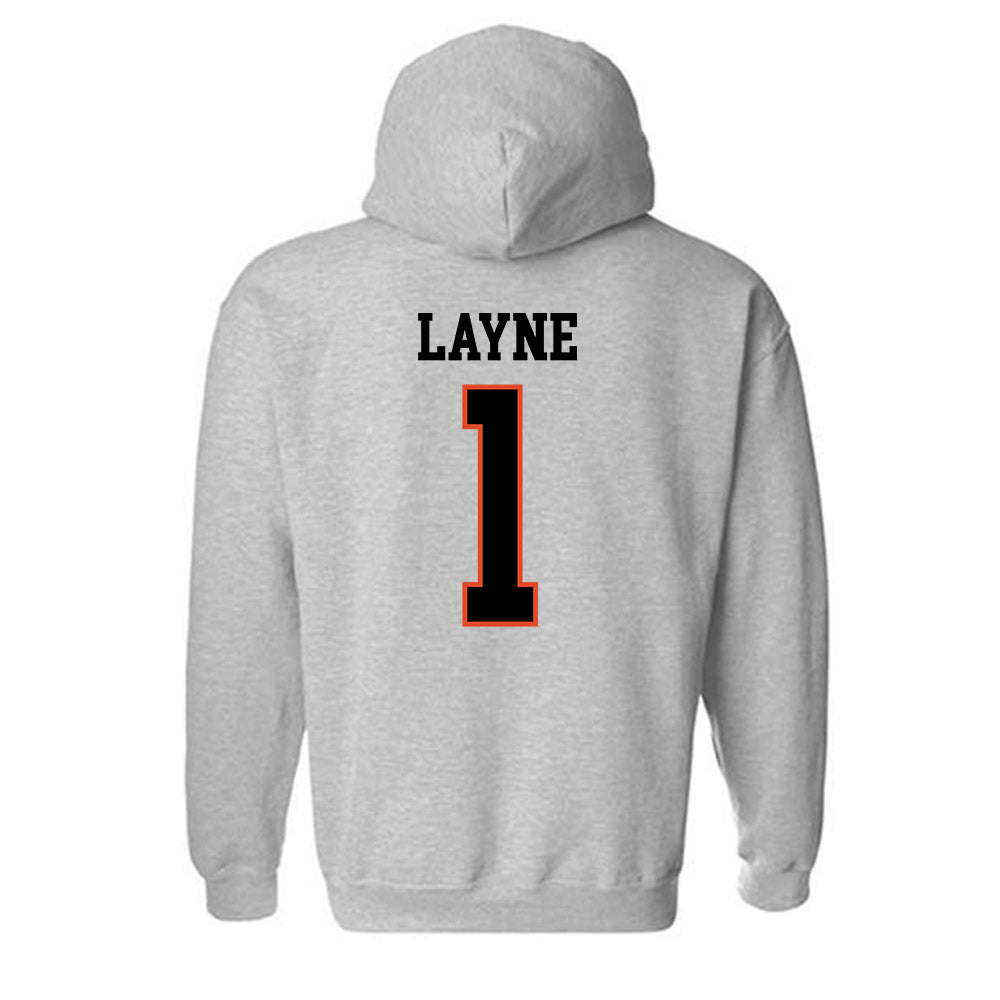 Oregon State - NCAA Football : Dylan Layne - Classic Shersey Hooded Sweatshirt-1