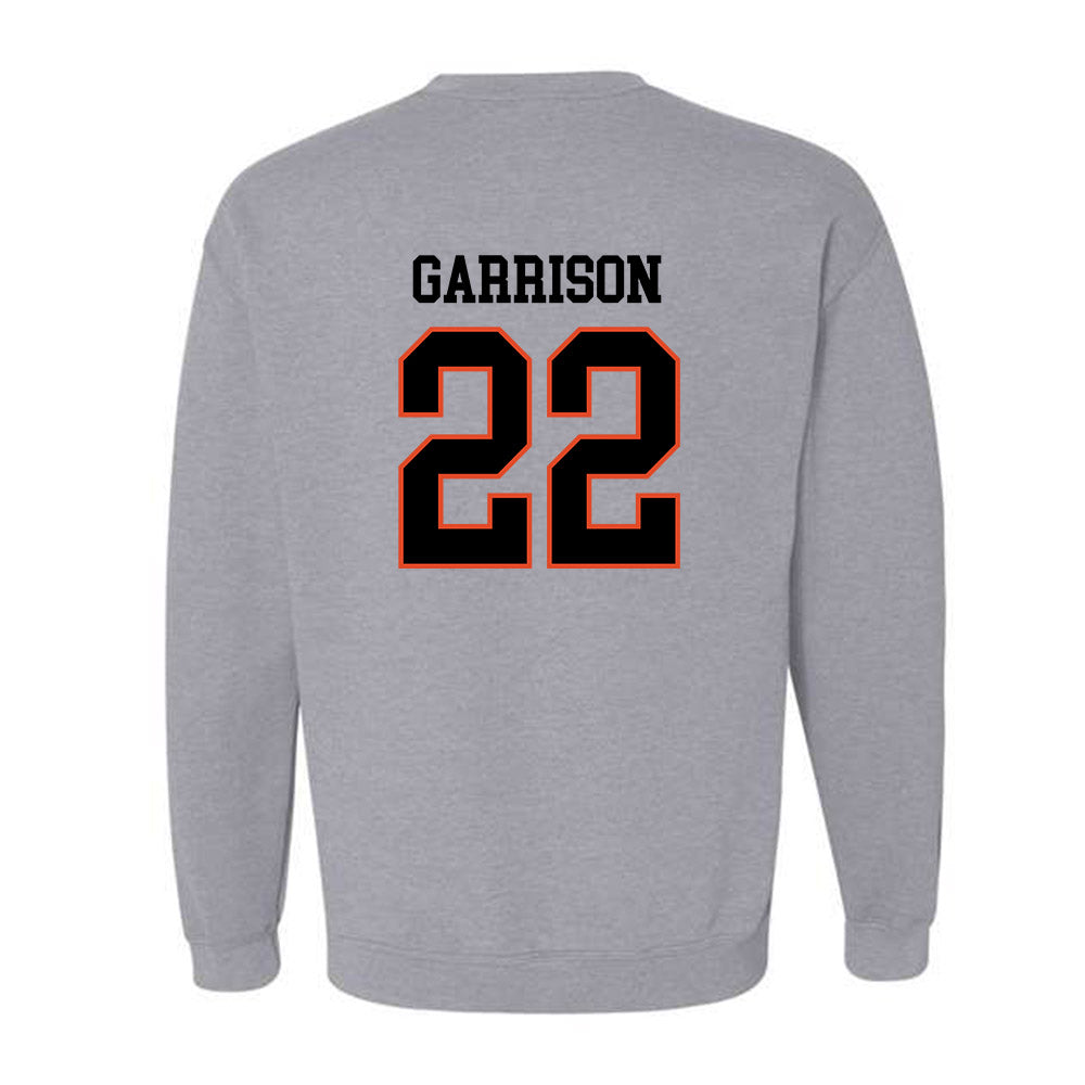 Oregon State - NCAA Football : Tre Garrison - Classic Shersey Crewneck Sweatshirt-1