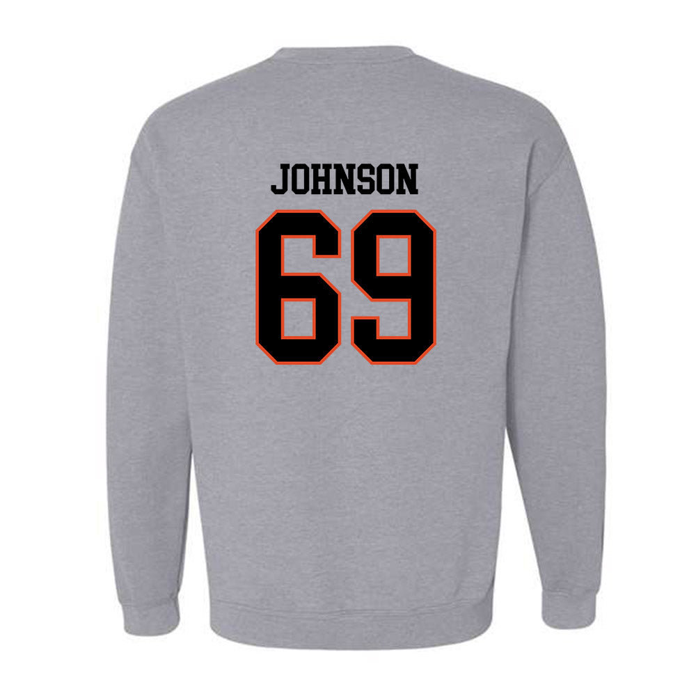 Oregon State - NCAA Football : Kwan Johnson - Classic Shersey Crewneck Sweatshirt-1