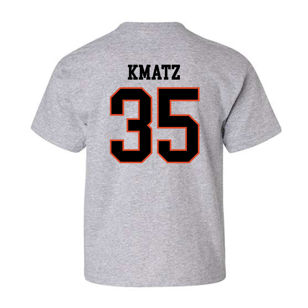 Oregon State - NCAA Baseball : Zach Kmatz - Classic Shersey Youth T-Shirt-1