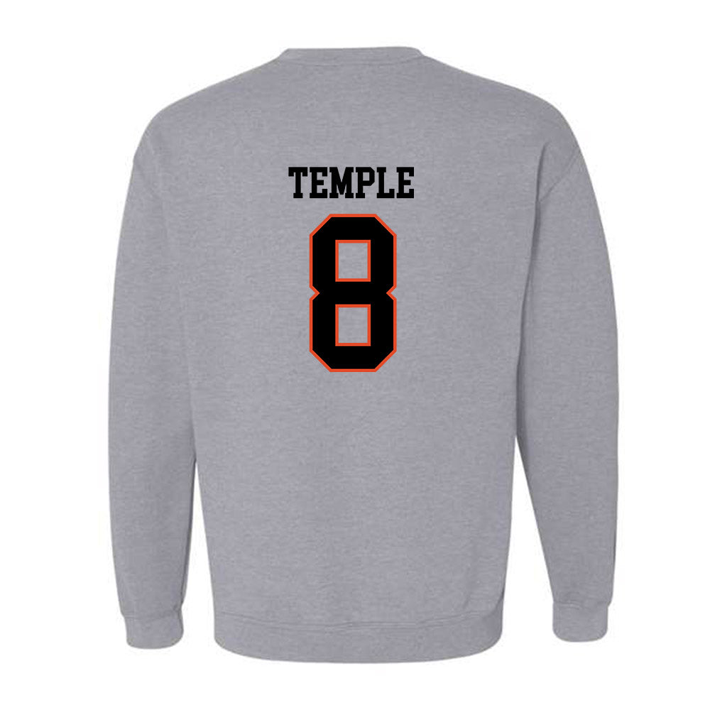 Oregon State - NCAA Football : DeCorion Temple - Classic Shersey Crewneck Sweatshirt-1