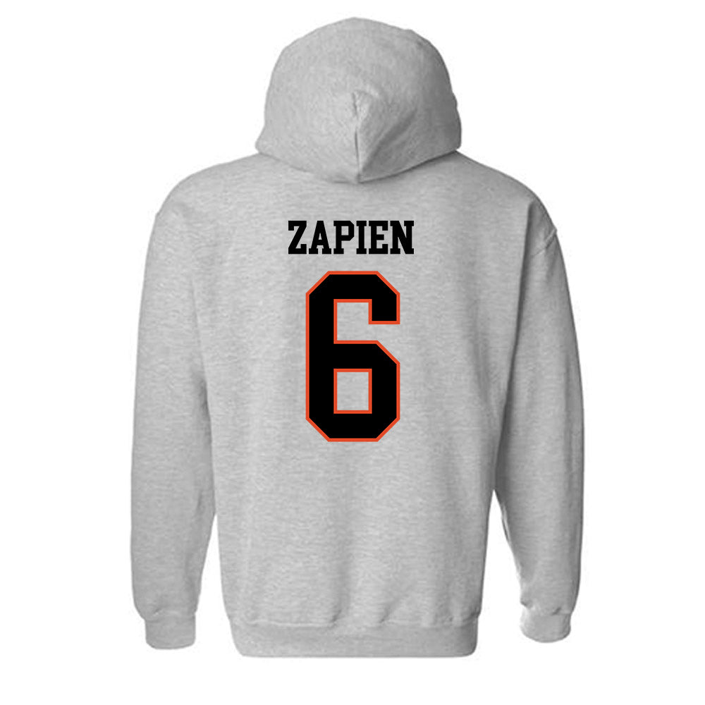 Oregon State - NCAA Men's Soccer : Javier Zapien - Classic Shersey Hooded Sweatshirt-1