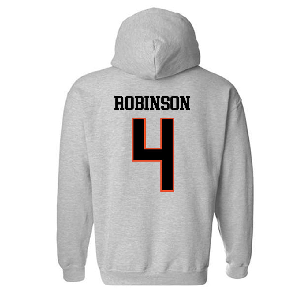 Oregon State - NCAA Football : Jaden Robinson - Classic Shersey Hooded Sweatshirt-1