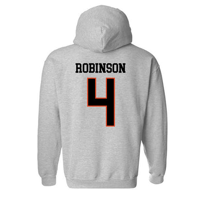 Oregon State - NCAA Football : Jaden Robinson - Classic Shersey Hooded Sweatshirt-1