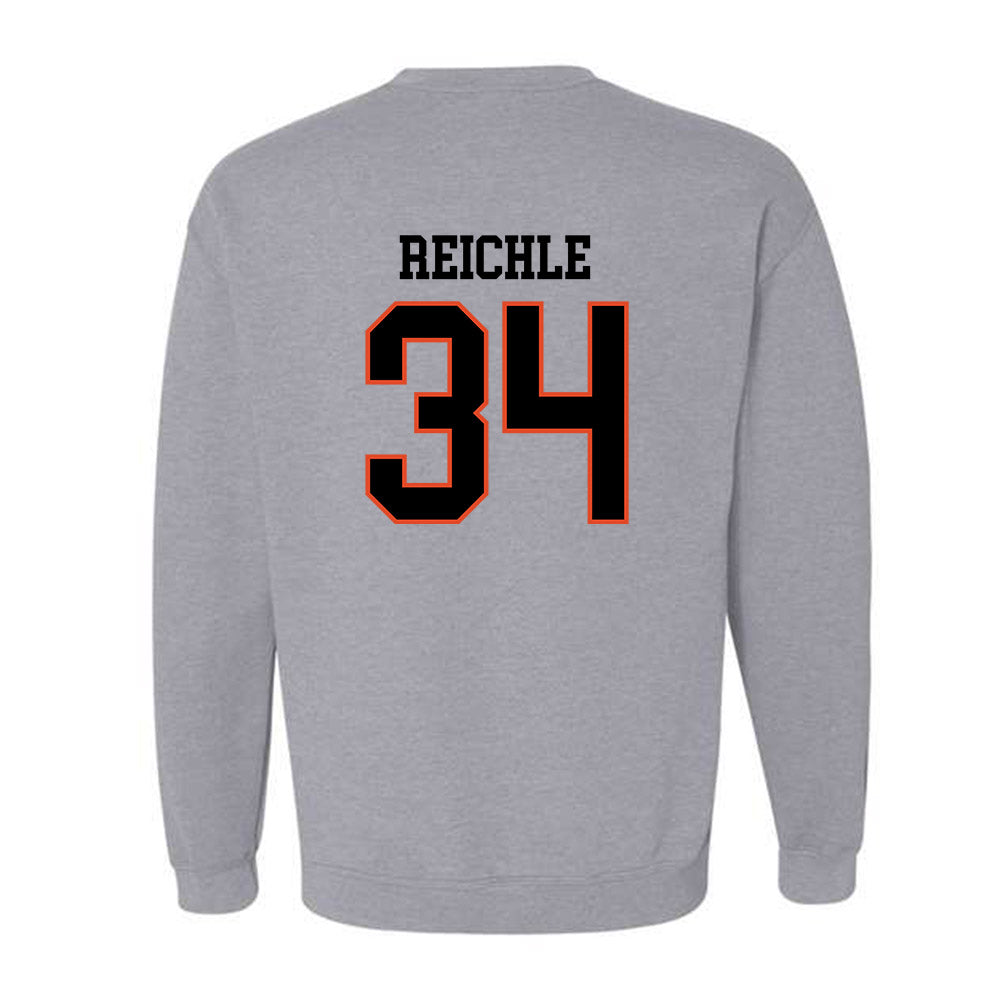 Oregon State - NCAA Football : Jake Reichle - Classic Shersey Crewneck Sweatshirt-1