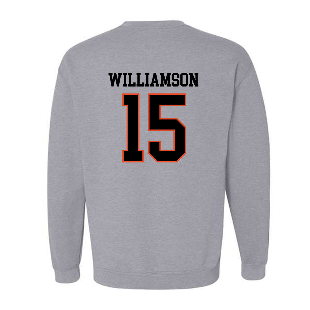 Oregon State - NCAA Women's Basketball : Lizzy Williamson - Classic Shersey Crewneck Sweatshirt-1