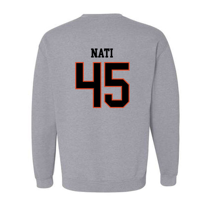 Oregon State - NCAA Baseball : Joshua Nati - Classic Shersey Crewneck Sweatshirt-1