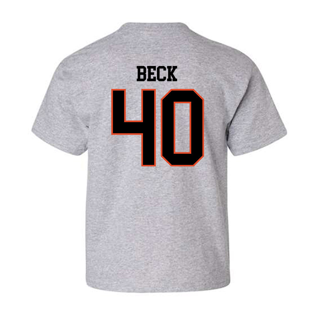 Oregon State - NCAA Baseball : Kameron Beck - Classic Shersey Youth T-Shirt-1