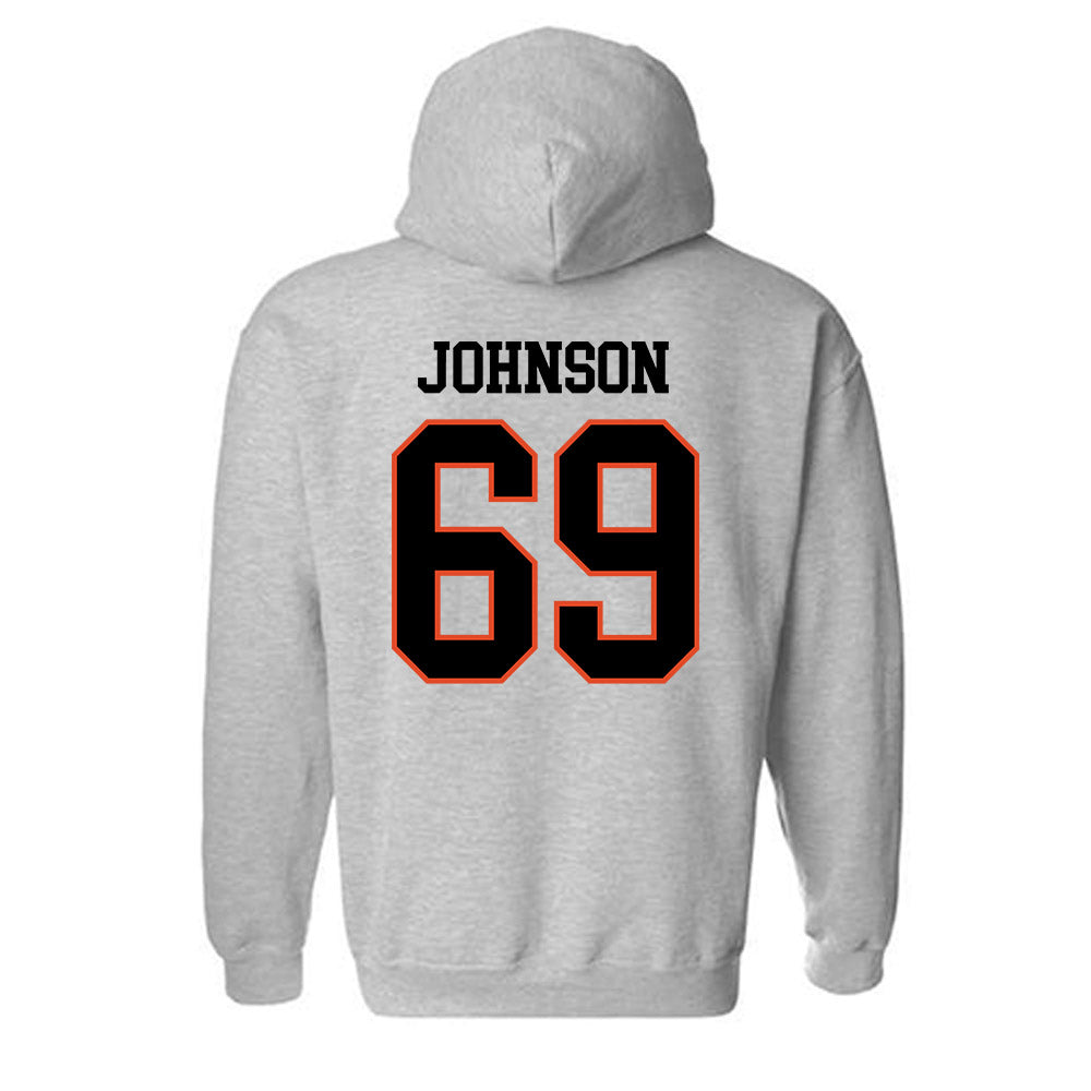 Oregon State - NCAA Football : Kwan Johnson - Classic Shersey Hooded Sweatshirt-1