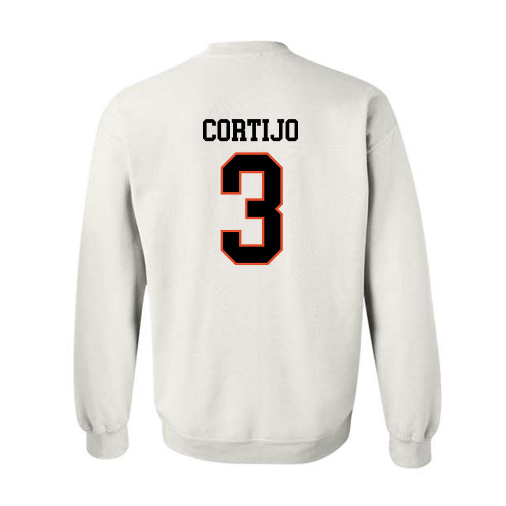 Oregon State - NCAA Men's Soccer : Fran Cortijo - Classic Shersey Crewneck Sweatshirt-1