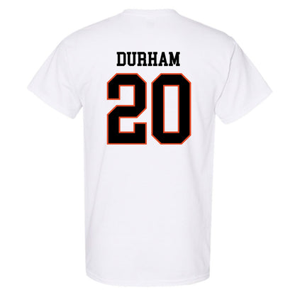 Oregon State - NCAA Football : Jermaine Durham - Classic Shersey T-Shirt-1