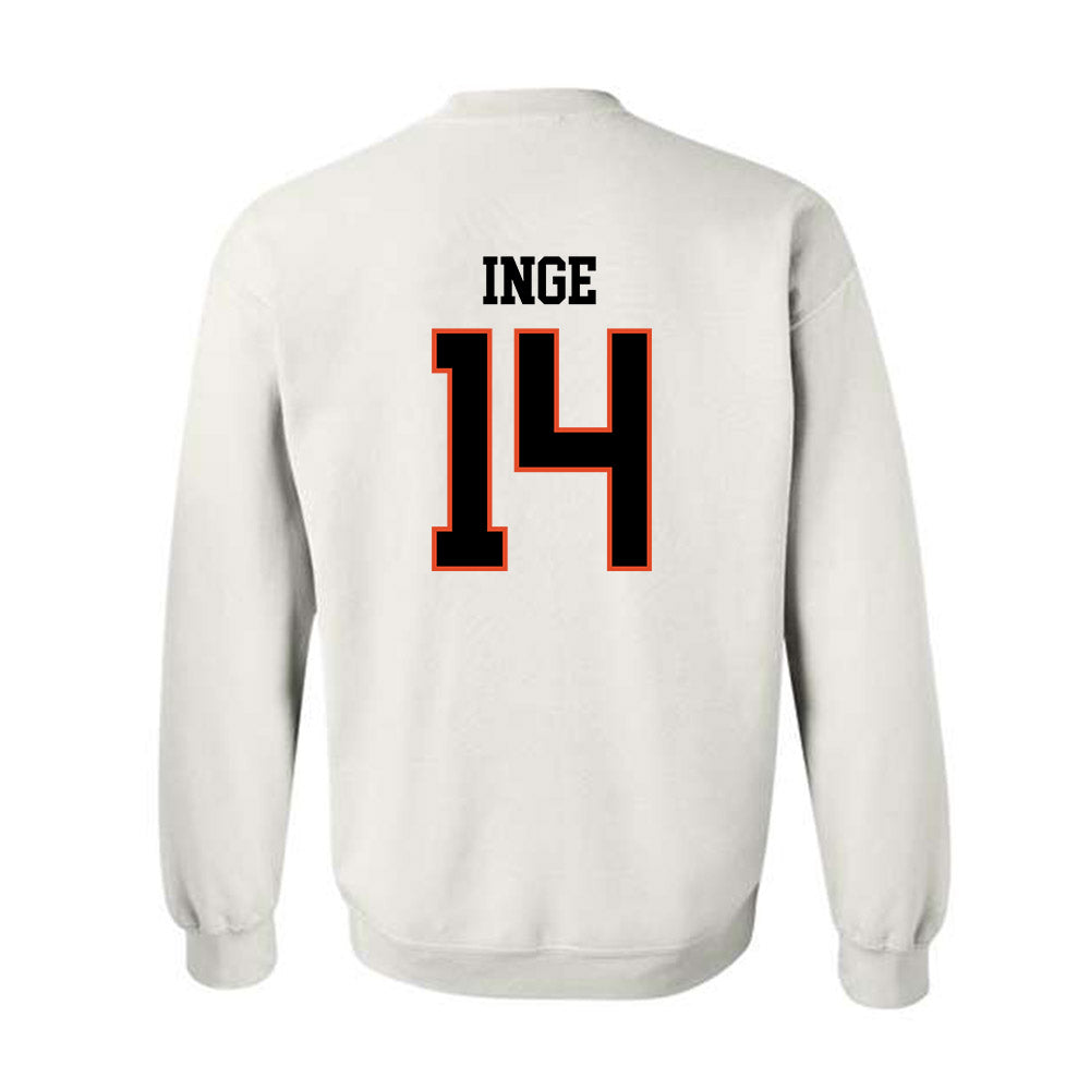 Oregon State - NCAA Baseball : Tyler Inge - Classic Shersey Crewneck Sweatshirt-1