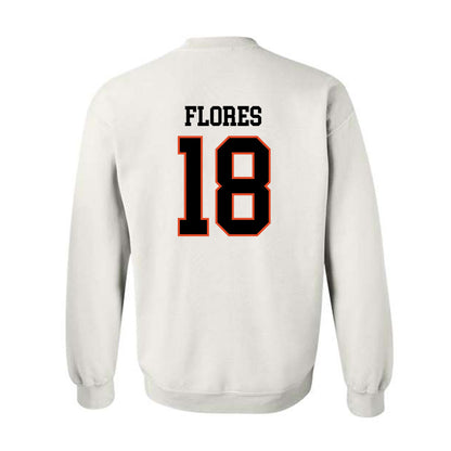 Oregon State - NCAA Softball : Justice Flores - Classic Shersey Crewneck Sweatshirt-1