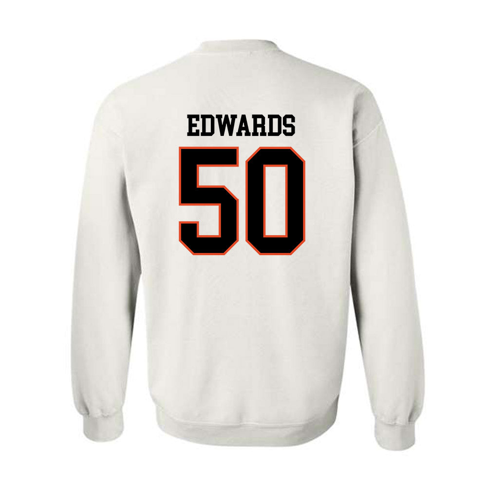Oregon State - NCAA Baseball : Zach Edwards - Classic Shersey Crewneck Sweatshirt-1