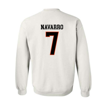 Oregon State - NCAA Women's Basketball : Lucia Navarro - Classic Shersey Crewneck Sweatshirt-1