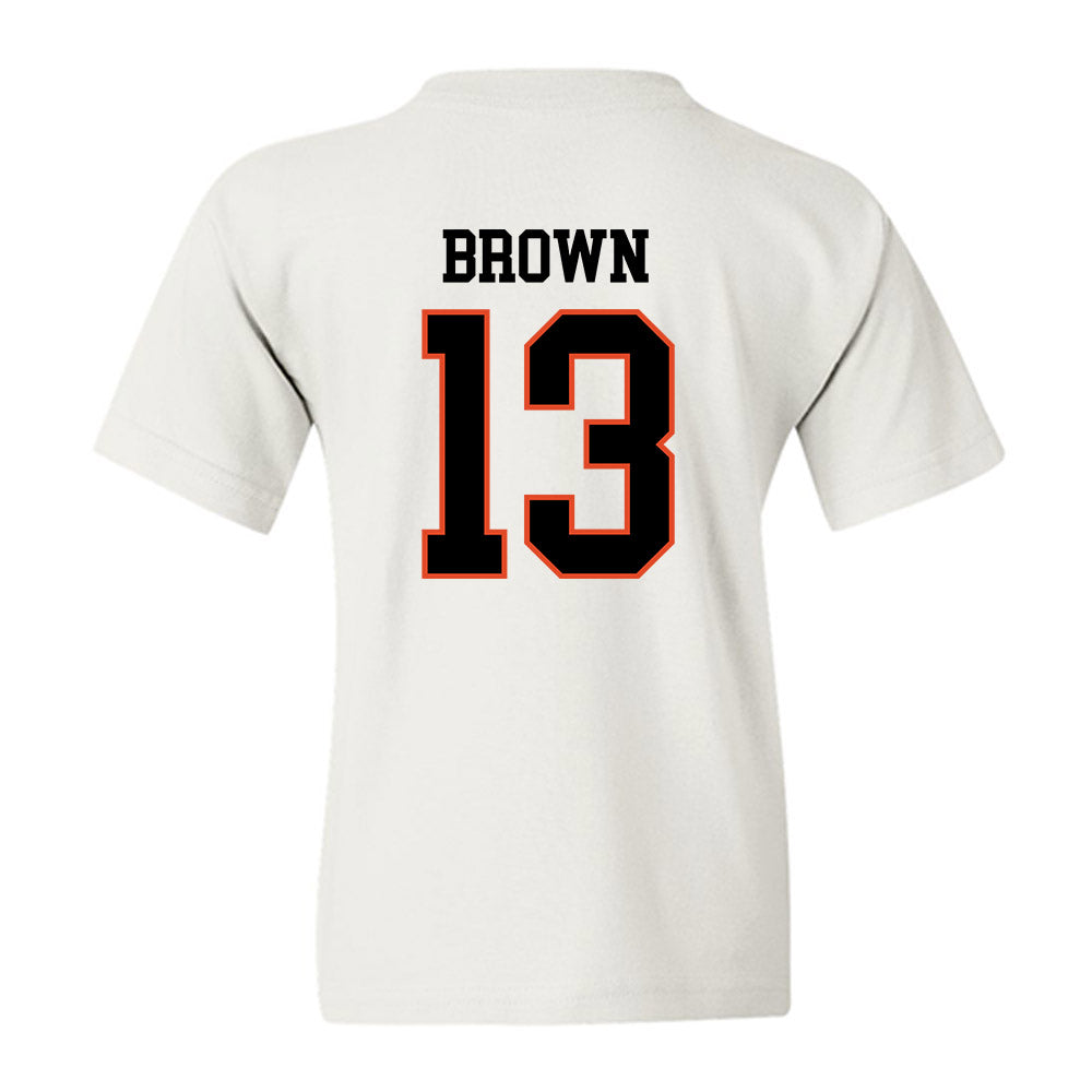 Oregon State - NCAA Football : Jeremiah Brown - Classic Shersey Youth T-Shirt-1