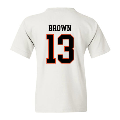 Oregon State - NCAA Football : Jeremiah Brown - Classic Shersey Youth T-Shirt-1