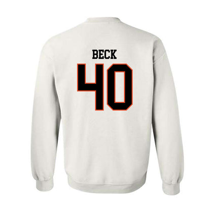 Oregon State - NCAA Baseball : Kameron Beck - Classic Shersey Crewneck Sweatshirt-1