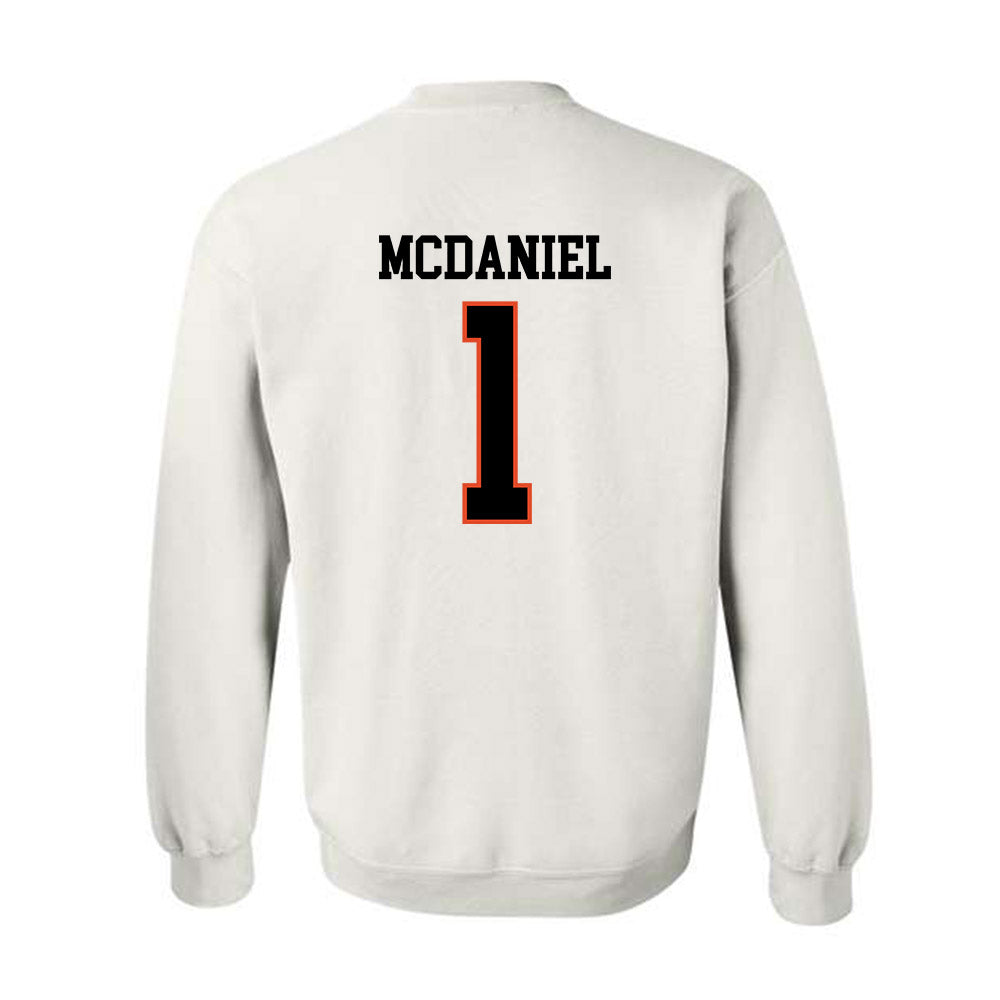 Oregon State - NCAA Football : Adonis McDaniel - Classic Shersey Crewneck Sweatshirt-1