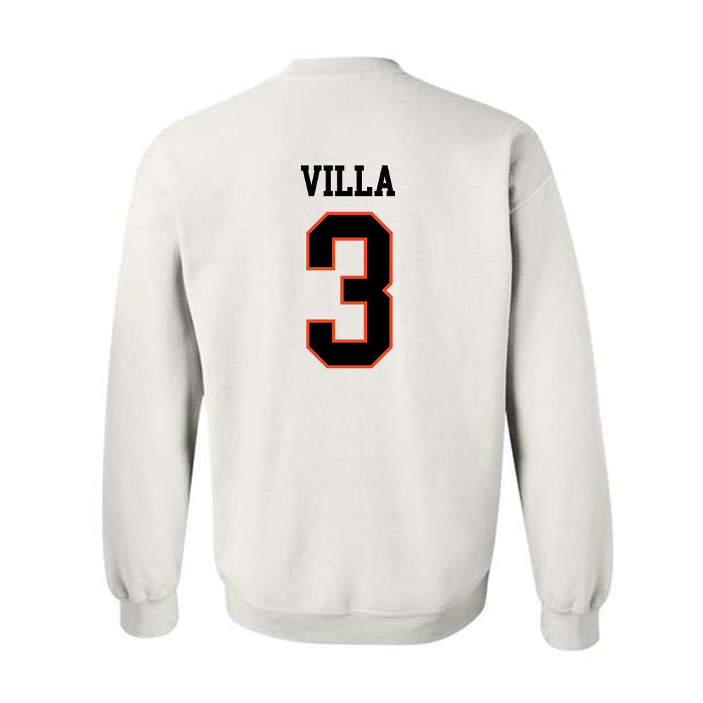 Oregon State - NCAA Women's Basketball : Jenna Villa - Classic Shersey Crewneck Sweatshirt-1