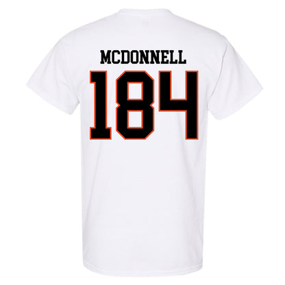 Oregon State - NCAA Wrestling : TJ McDonnell - Classic Shersey T-Shirt-1