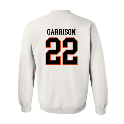 Oregon State - NCAA Football : Tre Garrison - Classic Shersey Crewneck Sweatshirt-1