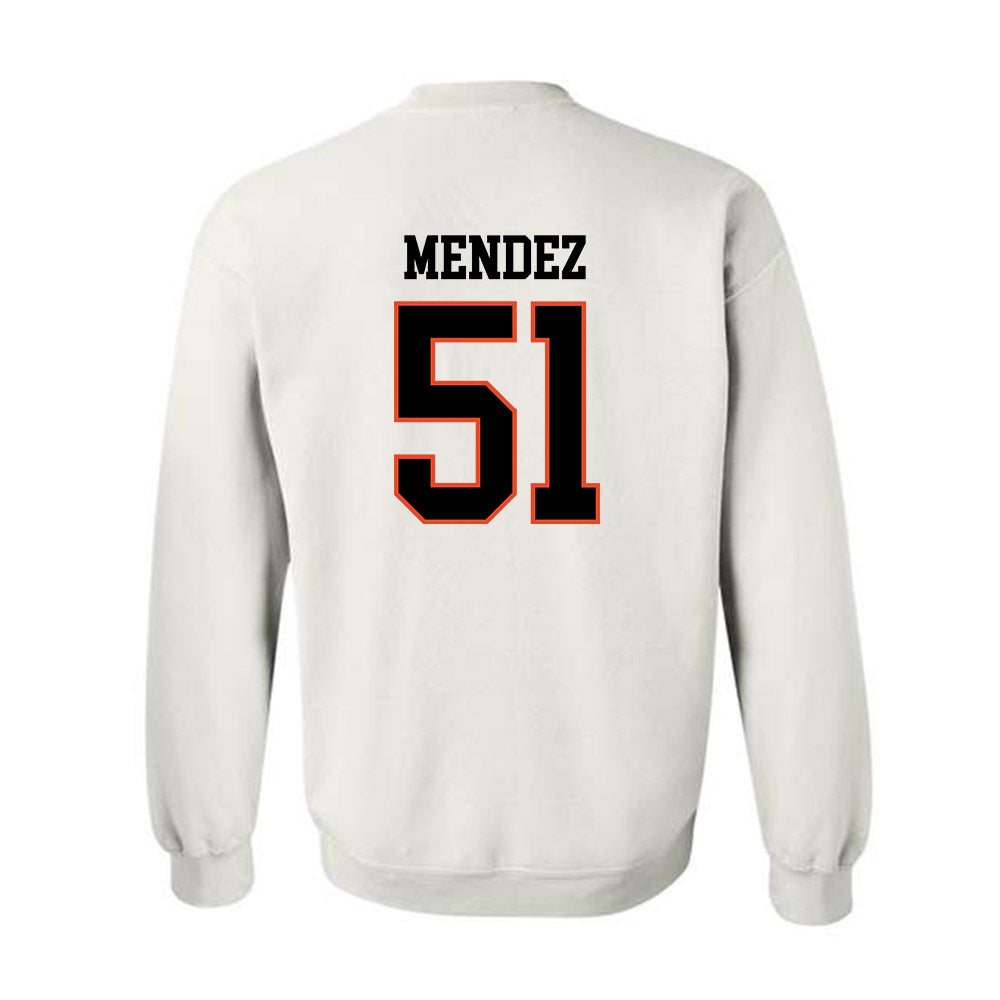 Oregon State - NCAA Baseball : Connor Mendez - Classic Shersey Crewneck Sweatshirt-1