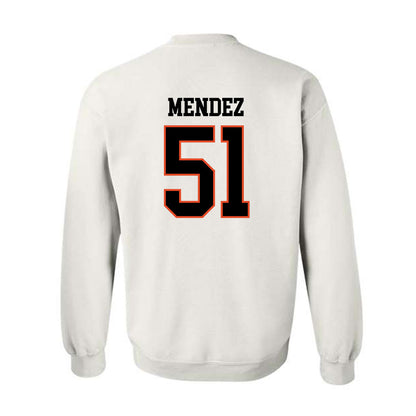 Oregon State - NCAA Baseball : Connor Mendez - Classic Shersey Crewneck Sweatshirt-1
