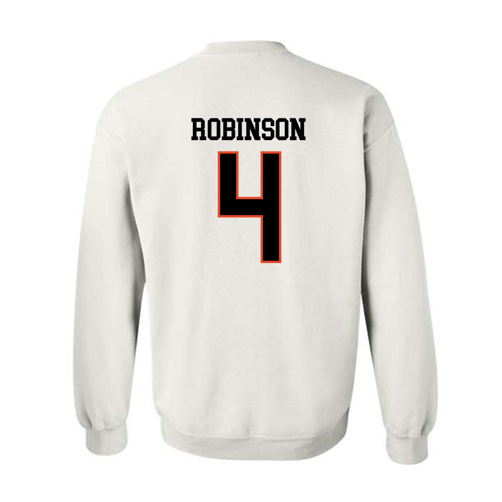 Oregon State - NCAA Football : Jaden Robinson - Classic Shersey Crewneck Sweatshirt-1