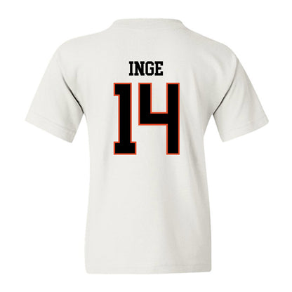 Oregon State - NCAA Baseball : Tyler Inge - Classic Shersey Youth T-Shirt-1